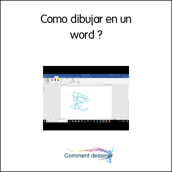 Como dibujar en un word